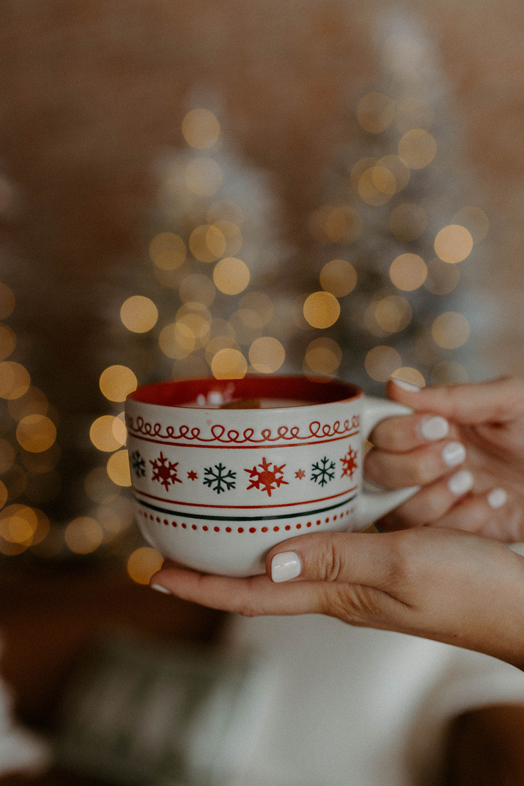 Red Holiday Mug