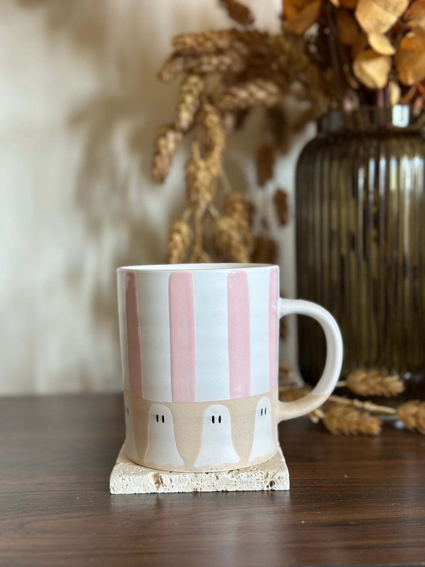Pink Ghosty Mug