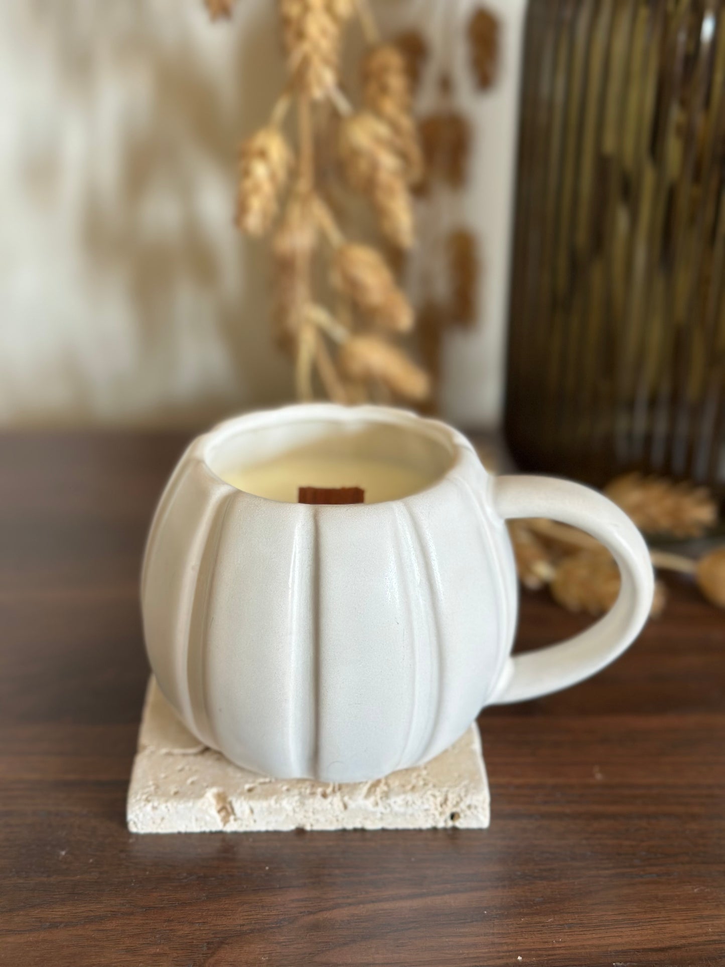 White Pumpkin Mug