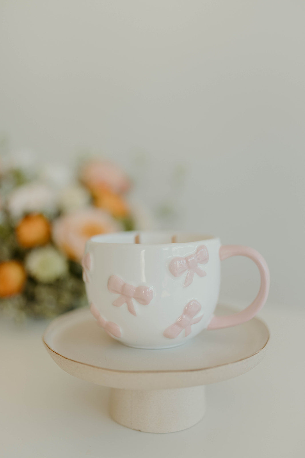 Pink Bow Mug