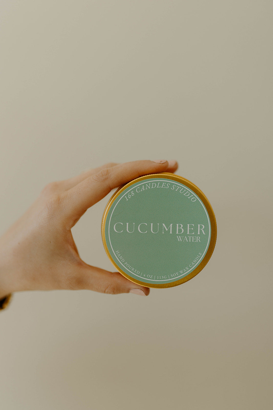 Cucumber Water 4oz Candle