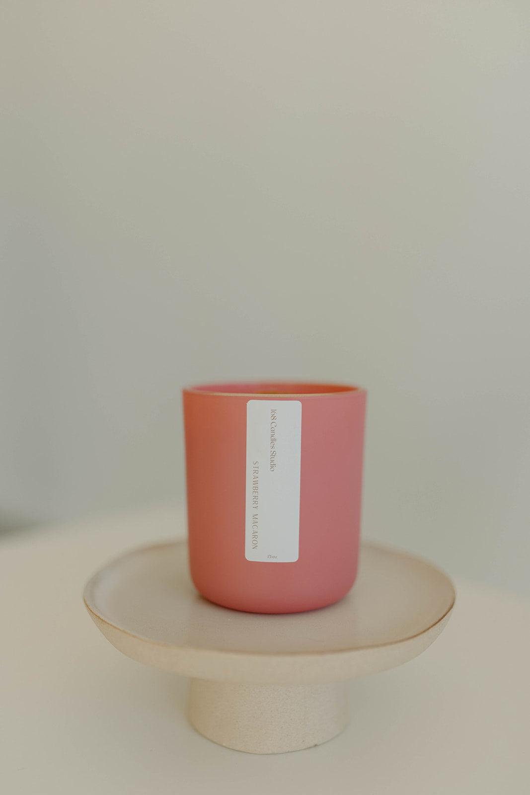 Strawberry Macaron 13oz Candle