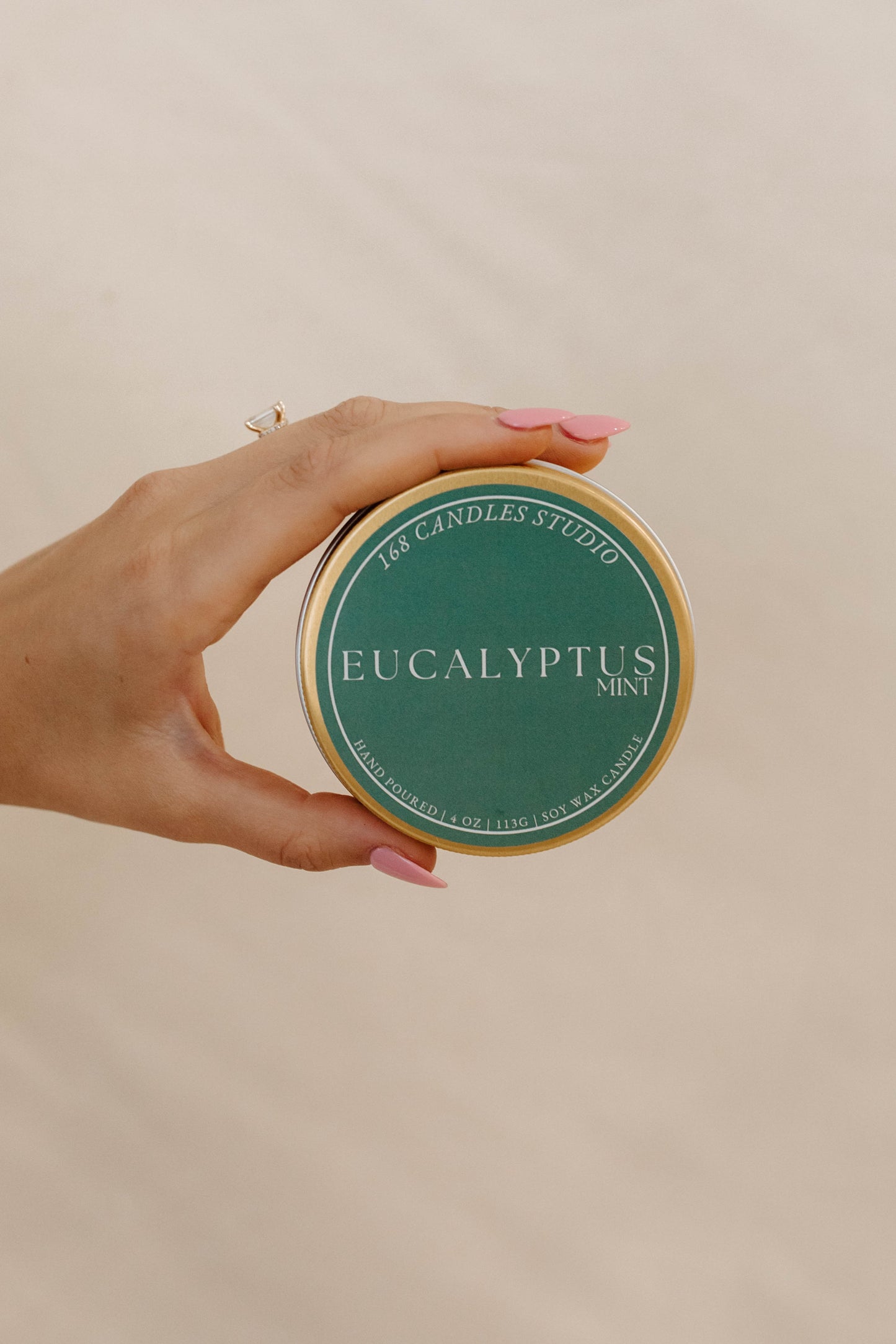 Eucalyptus + Mint 4oz Candle