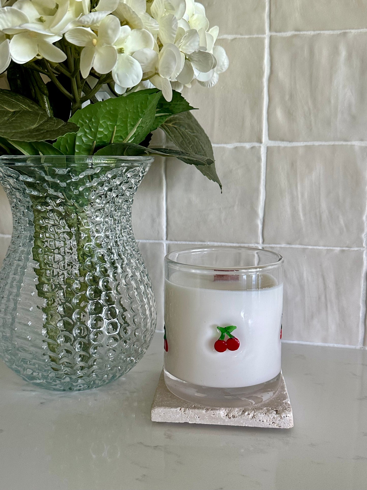 Cherry Glass 13oz Candle