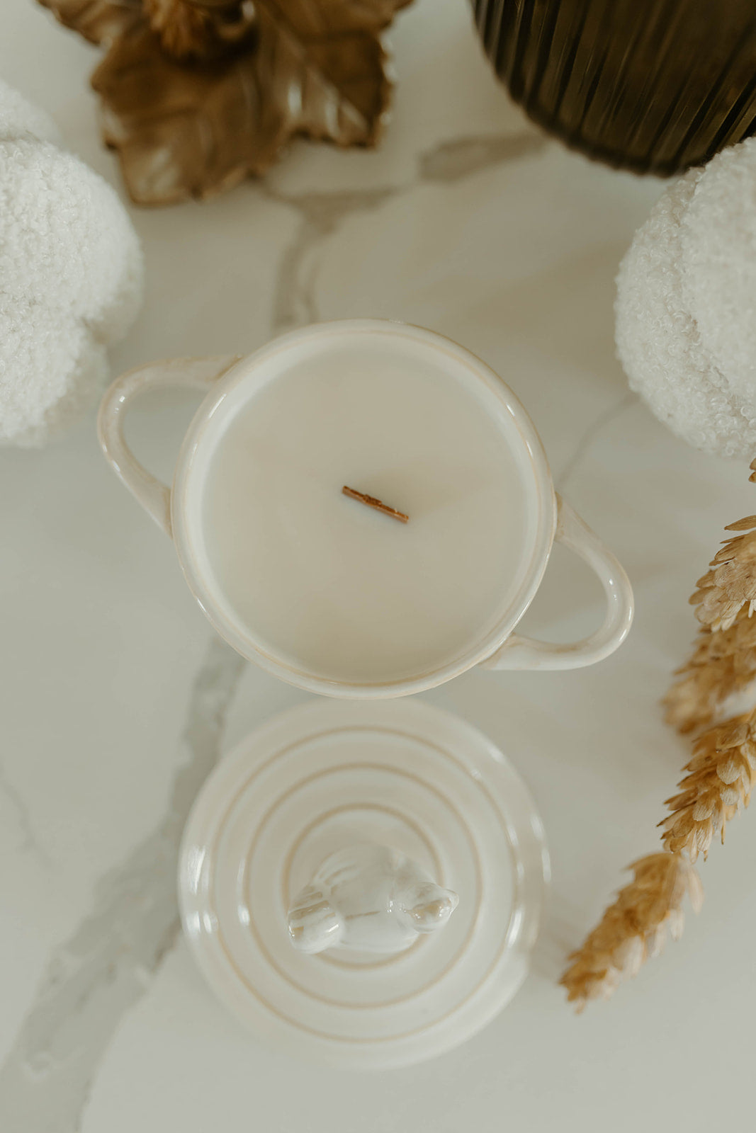 Cream Hen Ramekin