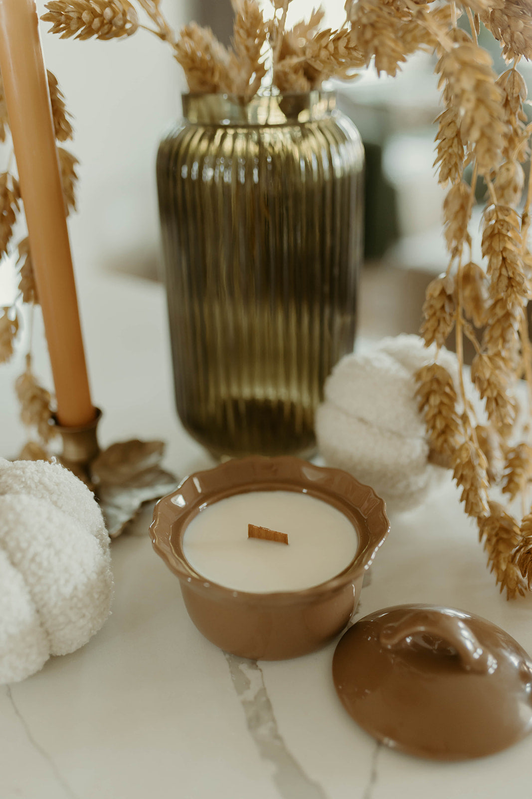 Vanilla Woods Ramekin with Lid