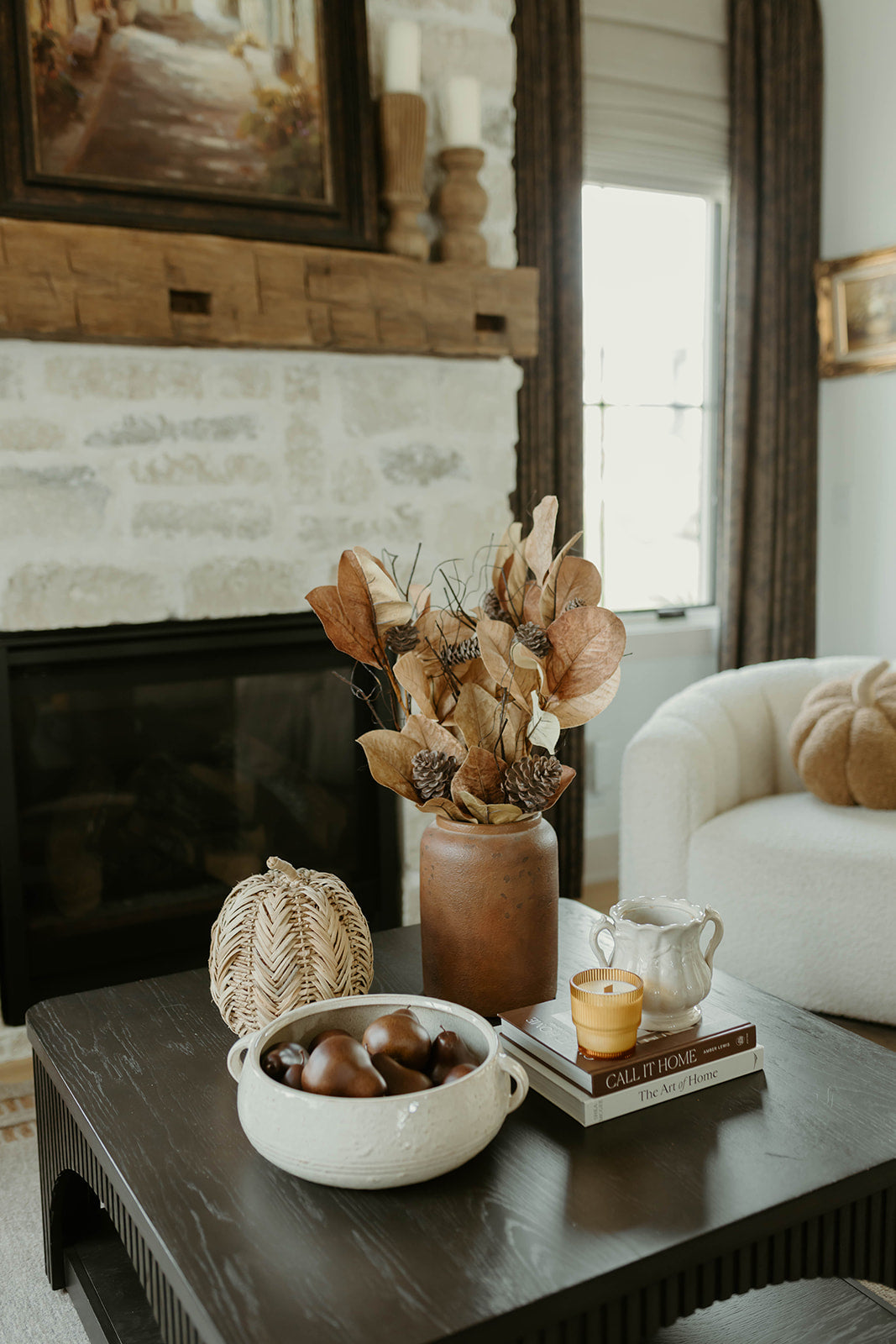 Amber Ribbed Cup