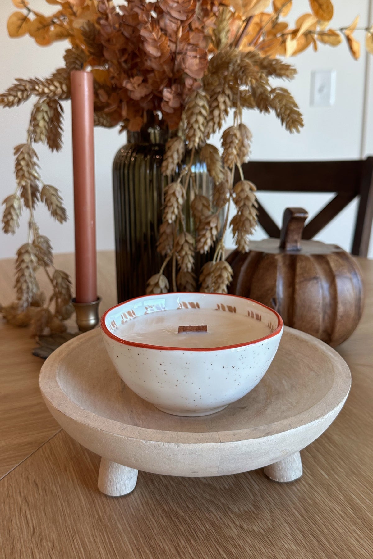 Fall Bowl Candle