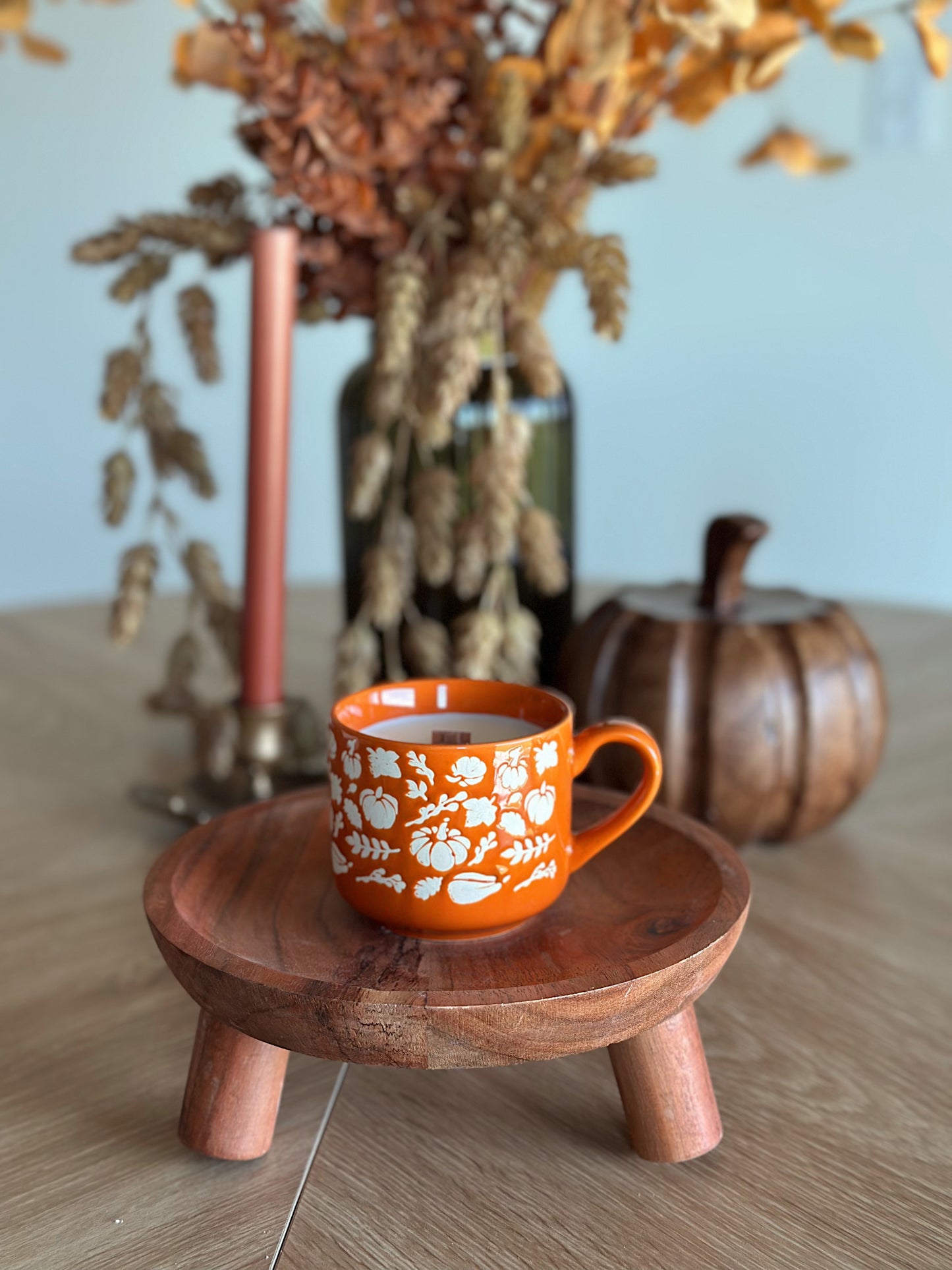 Autumn Orange Espresso Mug