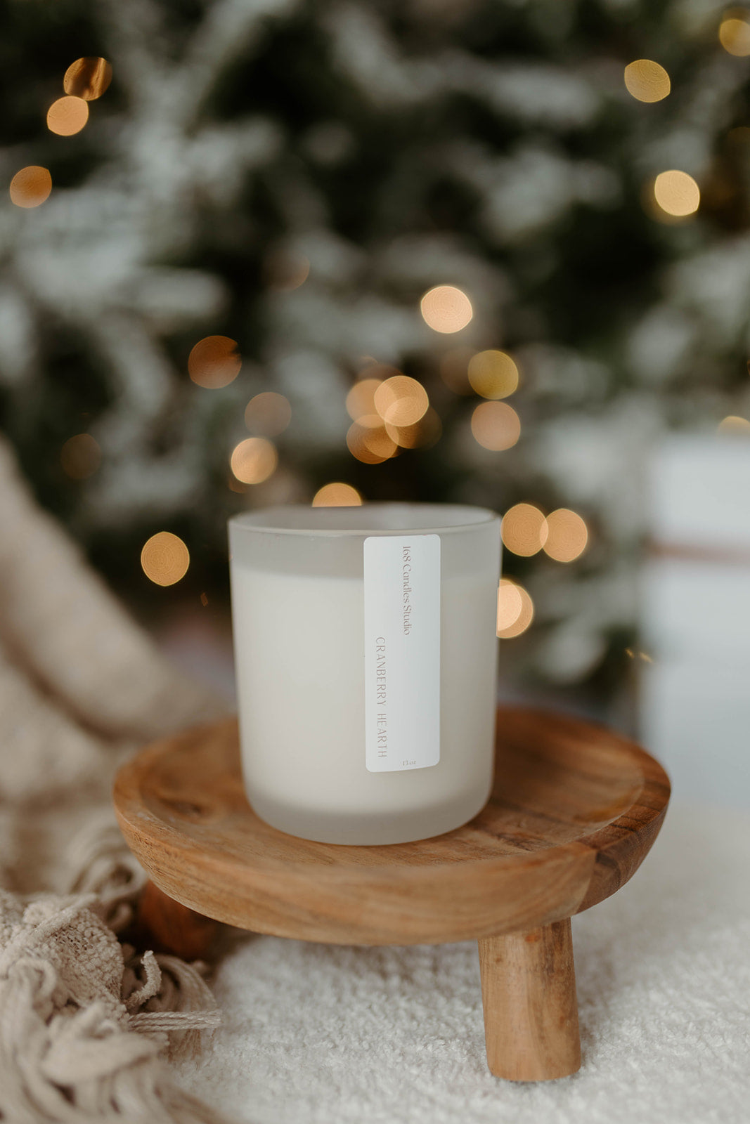 Cranberry Hearth 13oz Candle