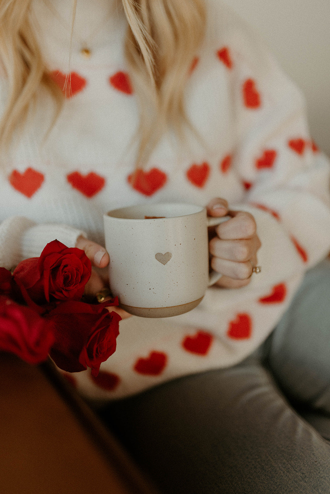 Lemon Days - Heart Mug