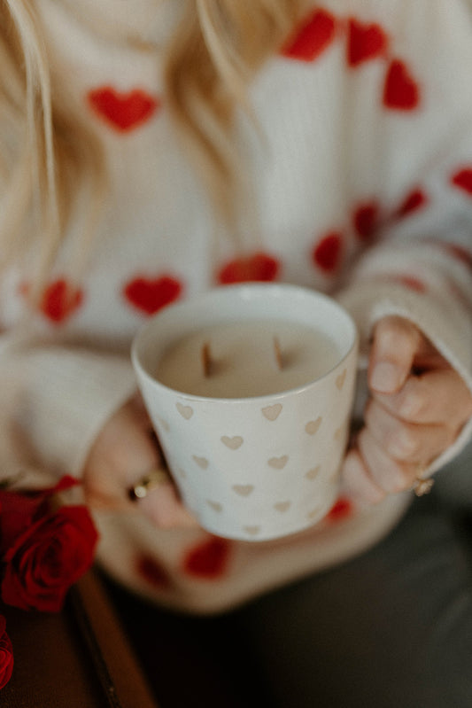 Sand Heart Mug