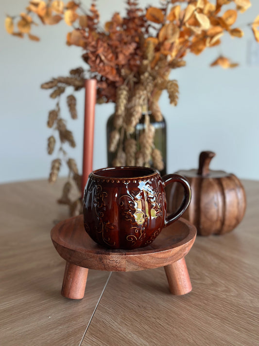 Brown Autumn Mug