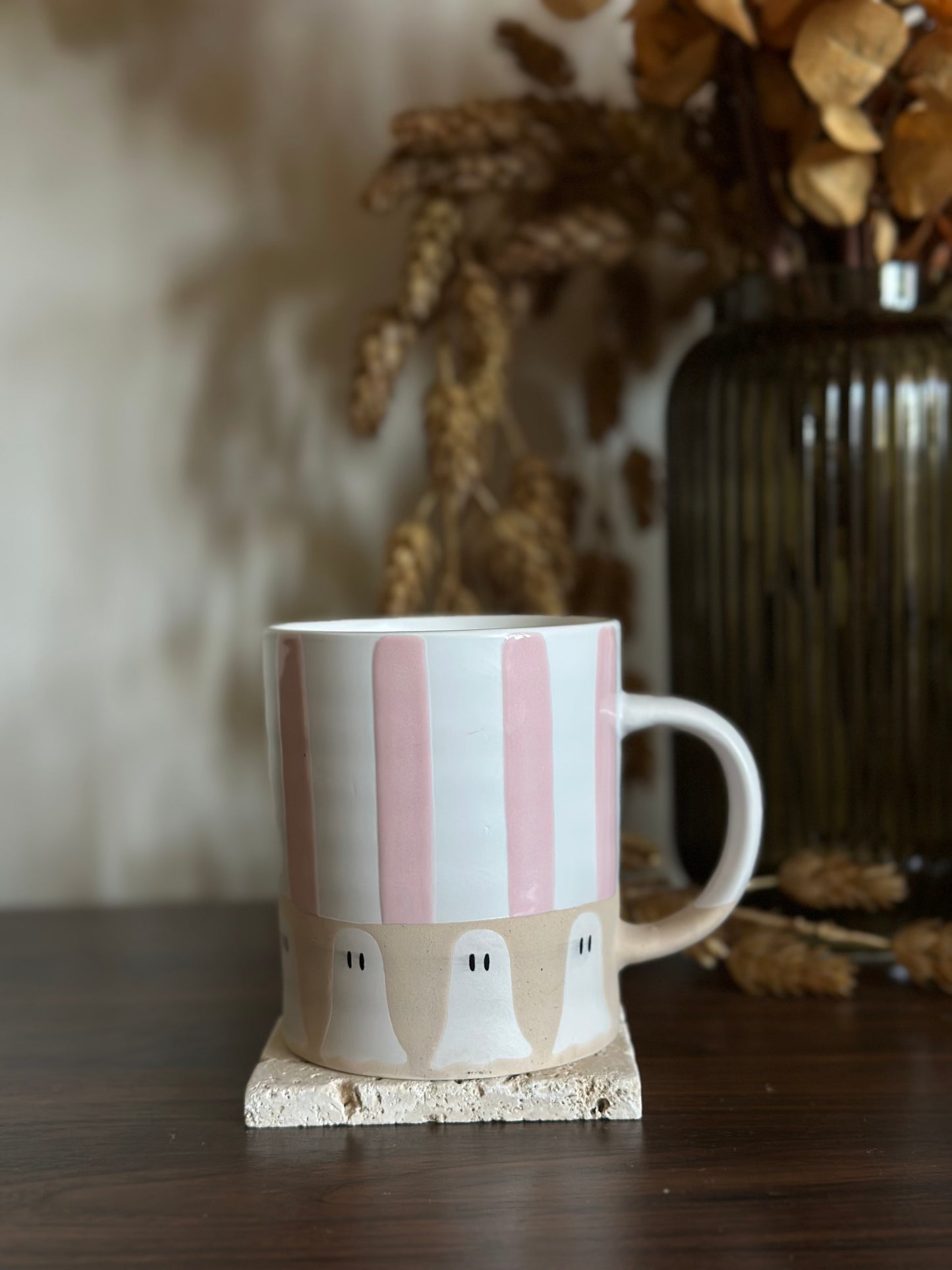 Pink Ghosty Mug