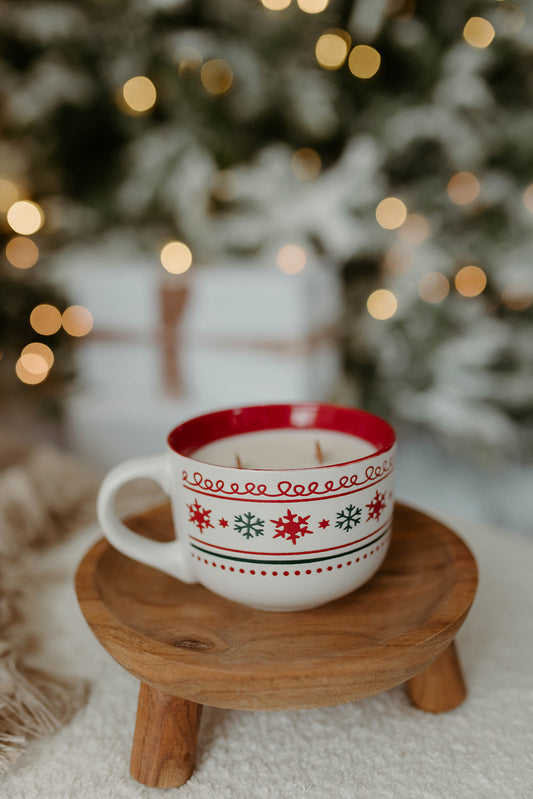 Red Holiday Mug