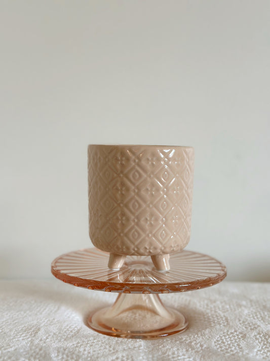 Pink Three Leg 15oz Candle
