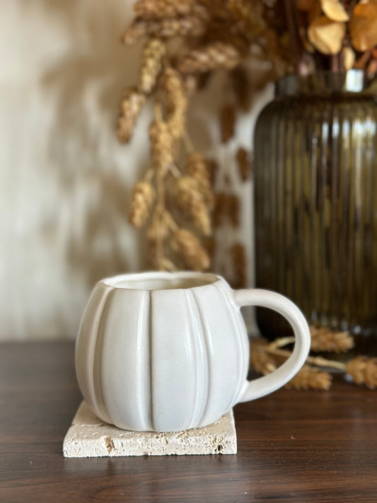 White Pumpkin Mug