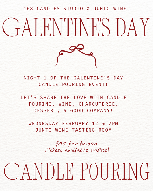 Night 1 Galentine’s Candle Pouring Event Ticket