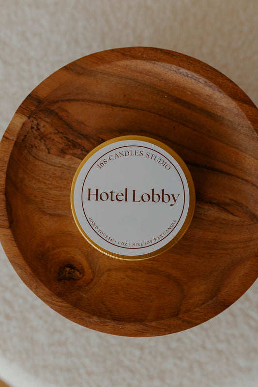 Hotel Lobby 4oz Candle