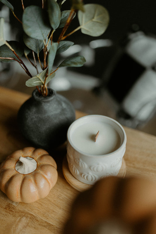 White Pumpkin Dish