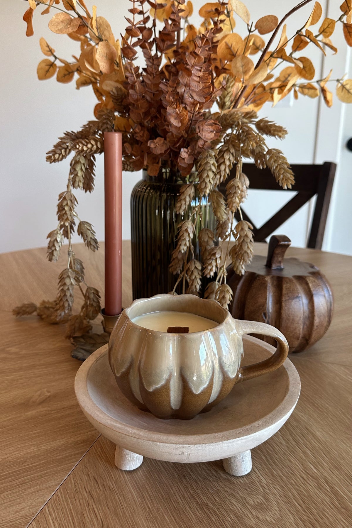 Pumpkin Mug Candle