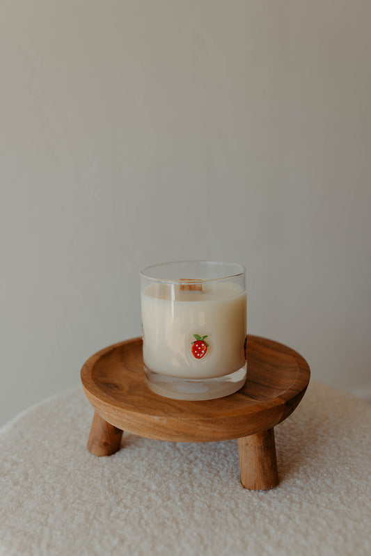 Strawberry Fruit Candle