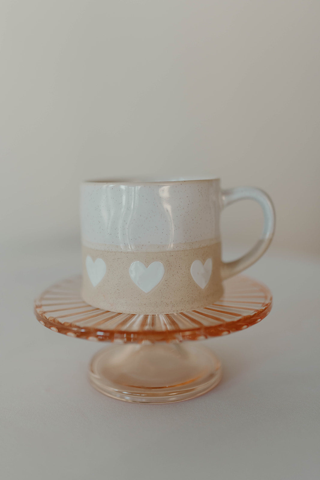 Sand & Stone Heart Mug Candle