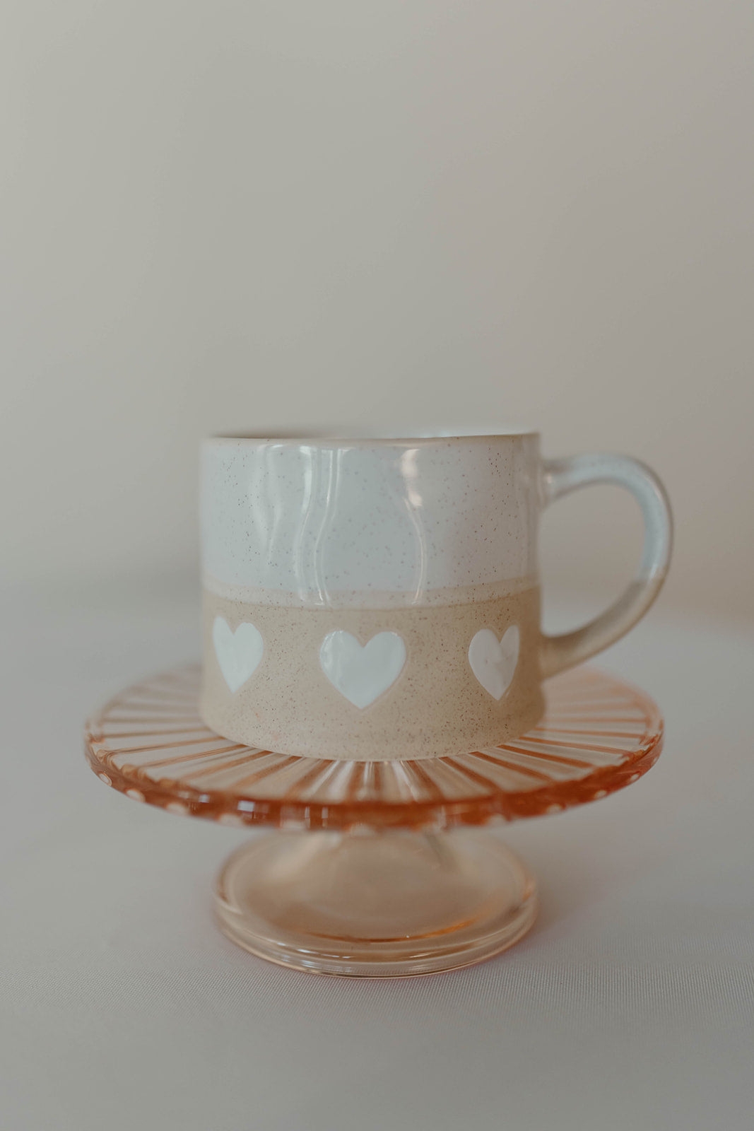 Sand & Stone Heart Mug Candle